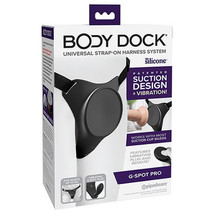 Body Dock G-Spot Pro Vibrating Silicone Strap-On Harness - £102.18 GBP