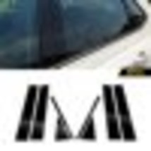 8Pc Black Car Door Window Pillar Posts Piano Trim Fit for VW  MK6 2019-2020 B-pi - £58.80 GBP