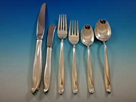 Silver Sculpture by Reed and Barton Sterling Silver Flatware Set Service 77 pcs - £3,679.83 GBP