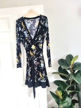 Oasis Dress Size 10 Medium Wrap Dress Jersey  - £14.89 GBP
