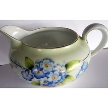 Bavaria Studio Hand Painted Creamer Blue Floral Gold Trim Rosch Vintage ... - $11.66