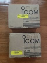 LOT OF 2 Icom IC- R5 Handheld Portable Communications Wideband Receiver ... - $254.11