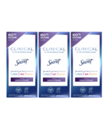 Secret Clinical Strength Invisible Solid Antiperspirant &amp; Deodorant Lave... - £35.97 GBP