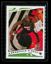 2004-2005 Topps Basketball Trading Card #100 Shaquille O&#39;neal Miami Heat - £7.43 GBP