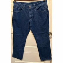 Perry Ellis Mens Jeans Straight Leg Medium Wash 38x32 (34x29) - £9.30 GBP