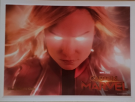 *Captain Marvel Lithograph Disney Movie Club Marvel NEW - $10.45