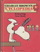 Charlie Brown&#39;s &#39;Cyclopedia Volume #1 Your Body 1980 Funk &amp; Wagnalls Snoopy Book - £6.94 GBP