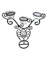 Halloween Spider Votive or Tea Light Candle Holder 12&quot; Tall - $16.77 CAD