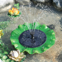 PondH2o Floating Water Lily Fountain Pump for Water Garden Fish Ponds &amp; ... - $65.29