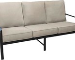 Hanover Cortino Grade Aluminum Sofa with Plush Sunbrella Cushions, CORTS... - $2,777.99