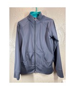 Under Armour Womens All Season Soft Shell Full Zip Active Jacket Gray Sz... - $21.95