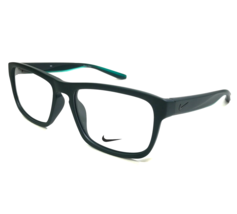 Nike Eyeglasses Frames 7104 300 Matte Seaweed Rectangle Full Rim 54-17-140 - $98.99