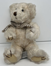 VTG Russ Berrie “BYRON” Plush Stuffed Teddy Bear Fully Jointed Sitting S... - $18.69