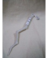 White Mystic Wand Crooked Twig Good Witch Wizard Light Magic Medieval So... - $220.40 MXN