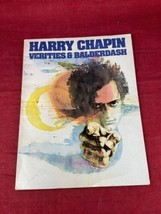 Harry Chapin Verities &amp; Balderdash 1974 Songbook Sheet Music Cats in the Cradle - £23.42 GBP