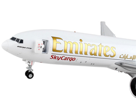 Boeing 777F Commercial Aircraft &quot;Emirates Airlines - SkyCargo&quot; White with Stripe - £131.66 GBP