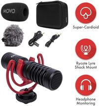 Saramonic Vmic Mini Ultra-compact Camera-Mount Shotgun Microphone/iPhoneNew - $21.99