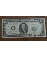 1950 $100 FEDERAL RESERVE NOTE - RICHMOND - VERY NICE DETAIL - £135.46 GBP
