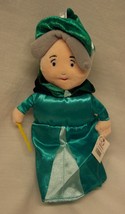 Walt Disney Sleeping Beauty Green Fairy Fauna 10&quot; Plush Stuffed Animal Toy New - £15.57 GBP