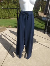 NWT NY COLLECTION WOMAN NAVY PANTS 1X - £12.73 GBP
