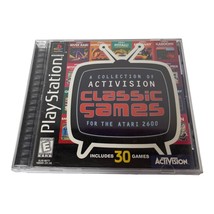 CLASSIC GAMES - A COLLECTION OF ACTIVISION SONY PLAYSTATION PS1 BLACK LA... - $9.95