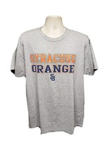 Syracuse University Orange Adult Gray XL TShirt - $332.50 MXN