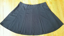 LANE BRYANT Flat Front Ponte ten Paneled Circle Swing Skirt New Plus Size 28 - £11.07 GBP