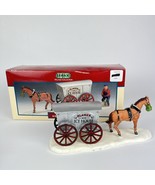 Ice Delivery Set of 2 Lemax village collection 2001 #13366 Retired Rare - £38.93 GBP