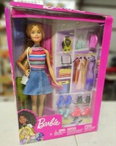 Barbie Doll and Fashion Accessories Mix Match Shoes Bags Mattel dented outer box - $17.28
