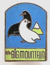 The Big Mountain Ski Resort Pin Whitefish Montana Ptarmigan Bird Snow So... - $9.99