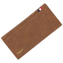 Business Men PU Leather Long Wallet Large Capacity Men Money Bags Slim Male Mult - £56.67 GBP