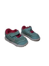 Children&#39;s Nike Flex shoes, Toddler Girl Sz 4C, 749821-400, Blue &amp; Pink, - £7.59 GBP