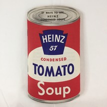 Vintage 1953 Heinz Cream Of Tomato Soup Can Shaped Cook Book Cookbook Canada - £15.82 GBP