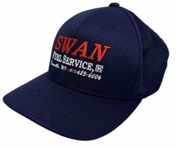 Swan Fuel Service Hat Cap Flexfit Size Large Sport Tek Polyester Dansvil... - $17.81