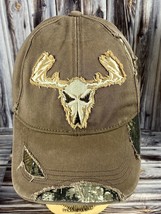 Buck Wear - Hunter to the Bone - Brown &amp; Camo Adjustable Distressed Hunt... - $11.17