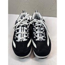 Skechers Shape Ups Womens Athletic Sneakers Black And White Size 9.5 - $932.02 MXN