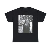 Outkast Graphic Print Hip hop Art Black &amp; White Unisex Heavy Cotton T-Shirt - $11.48+