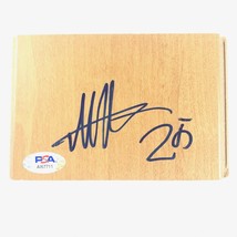 Timofey Mozgov Signed Floorboard PSA/DNA Autographed Cleveland Cavaliers - £23.69 GBP