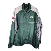 Green Bay Packers SI NFL Reebok Team Apparel Mens Green XL Windbreaker J... - $21.99