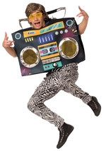 Rasta Imposta 1980s Boombox Radio Costume Mens Womens 80s 90s Party Funny Adult - £161.63 GBP