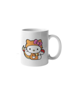 Kawaii Charmander Kitty Image Valentines Girlfriend Gift 15 OZ Coffee Mug - £15.00 GBP
