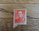 Norway Stamp King Olav V 45ore Used - $1.89