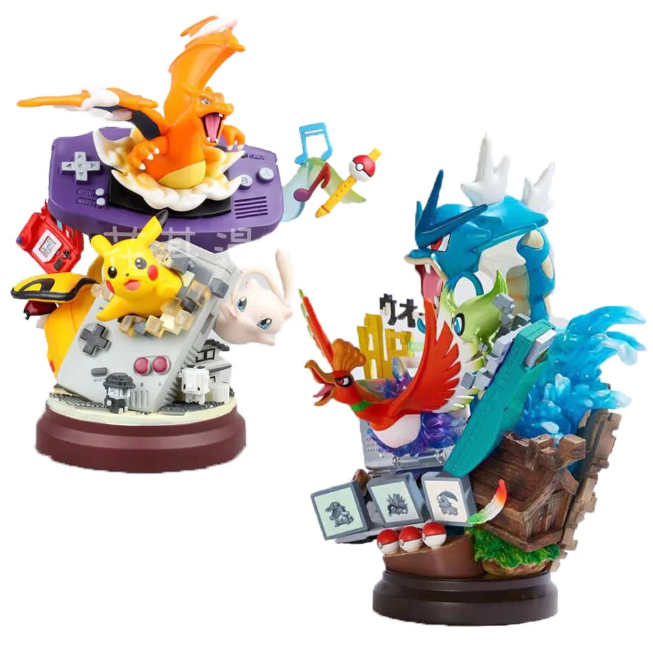 Pokemon Anime Figures Charizard Gyarados Game Kids Toys PVC Action Figures - £67.75 GBP+
