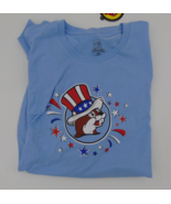 Buc-ee&#39;s Patriotic 4th of July Men&#39;s T-Shirt 3X Light Blue - $33.85 CAD