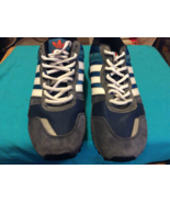 ADIDAS MENS ATHLETIC SHOES STYLE 779001 - SIZE 10 US - GRAY/ TEAL / WHITE - $61.05 CAD