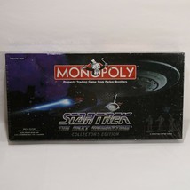 Monopoly Star Trek Next Generation Collectors Ed 1998 Factor Sealed Pewt... - $49.50