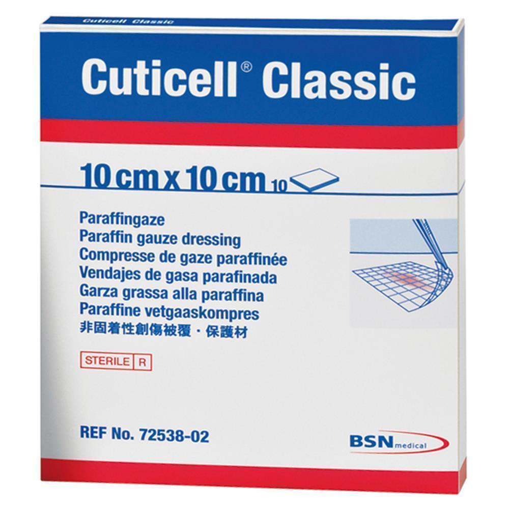 Cuticell Classic Gauze Dressing 10cm x 10cm x 10