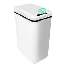 Slim Bathroom Trash Can With Lids 2.6 Gallon, Smart Garbage Can Motion Sensor Tr - £35.16 GBP