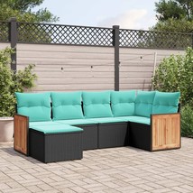  Patio Sofa Set Black and Blue - $617.99