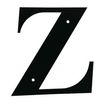 Village Wrought Iron LET-Z Letter Z Large18 Inch High - $40.26